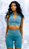 Sage Biker Shorts